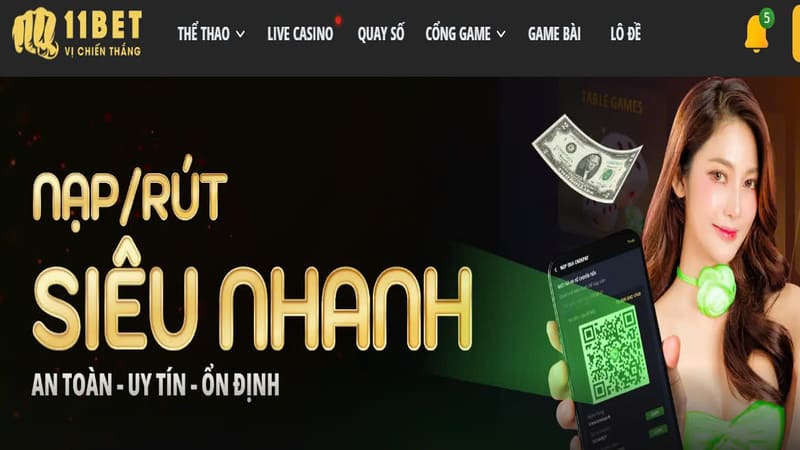 Ưu điểm vượt trội của game bài tại 11BET